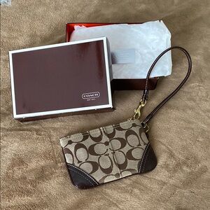 NWOT - in box Coach wristlet